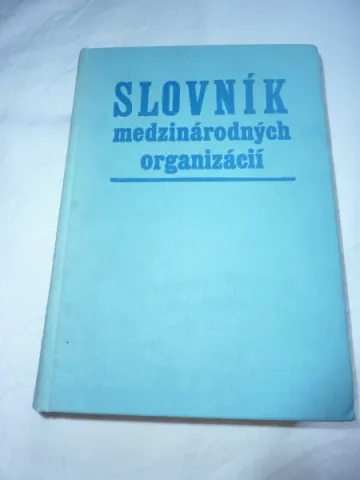 Slovník medzinárodných organizácii