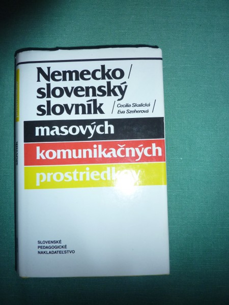 Nem.-slov.slov.masových komunikačných prostriedkov