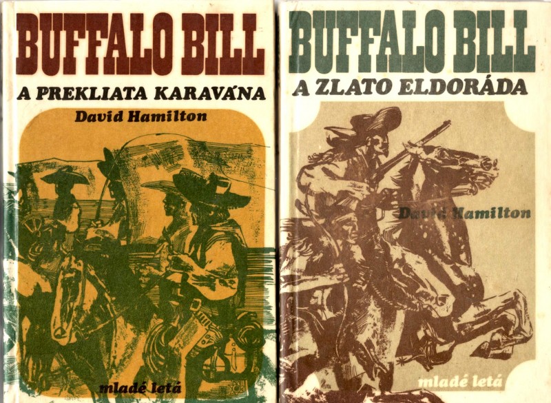 2x BUFFALO BILL--PREKLIATA KARAVÁNA + ZLATO ELDORÁDA