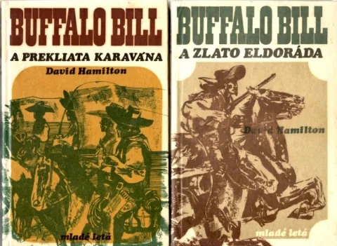 2x BUFFALO BILL--PREKLIATA KARAVÁNA + ZLATO ELDORÁDA