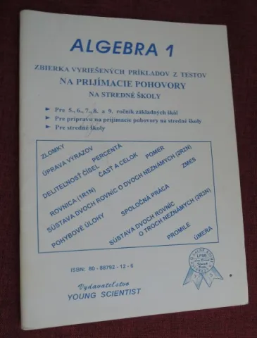 Geometria, Algebra1, Algebra2, Fyzika1-2 pre ZŠ — fotka 2