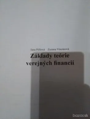 Základy teórie verejných financií