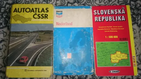 Predám mapy Slovenska , Nemecka a čssr.