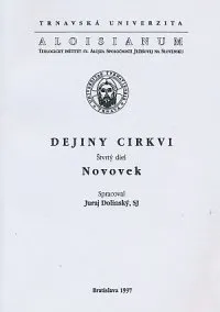 Juraj Dolinský, SJ – Dejiny Cirkvi I - Kresťanský starovek