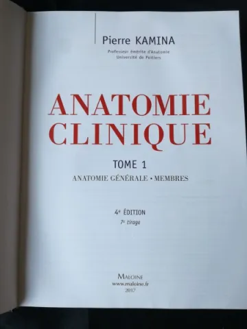Anatomie Clinique Tome 1 — fotka 3