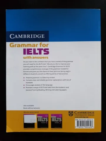 CAMBRIDGE GRAMMAR FOR IELTS WITH ANSWERS — fotka 2