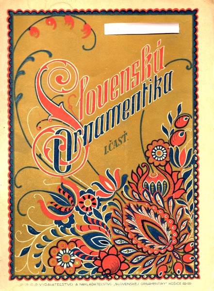 Slovenská ornamentika I.časť.--rok vydania 1928
