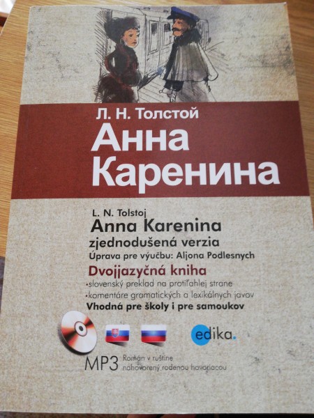Anna Karenina dvojjazyčné rusko-slovensky