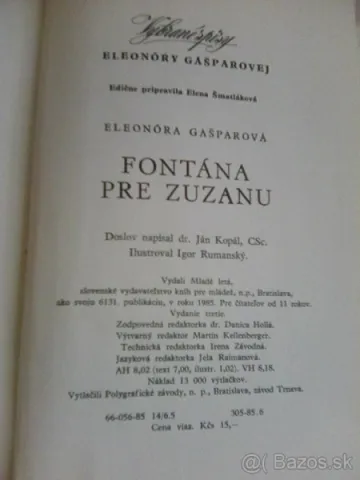Fontána pre Zuzanu — fotka 2