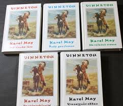  Karel May VINNETOU 1-5 ilustrácie Zdenek BURIAN