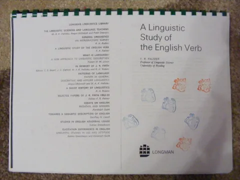 A Linguistic Study of the English Verb
