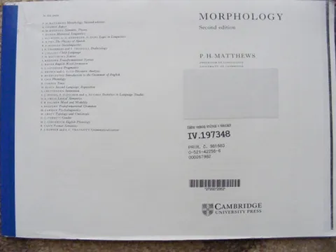 Morphology