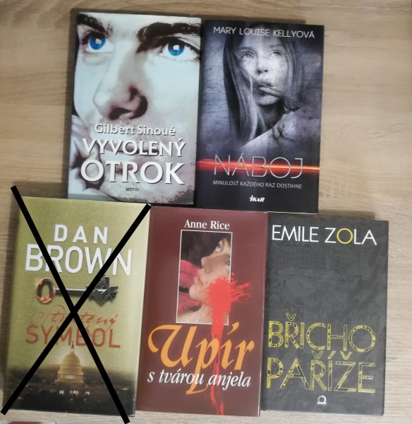 Sinoué, Kellyová, Brown, Rice a Zola
