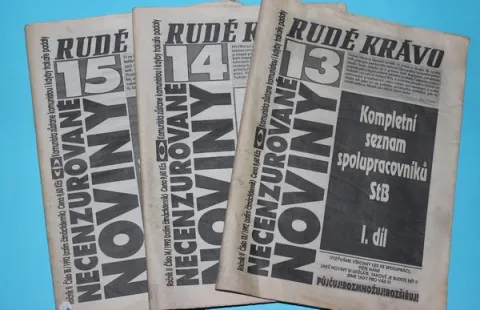 RUDÉ KRÁVO seznam spolupracovníků Stb I,II,III díl 