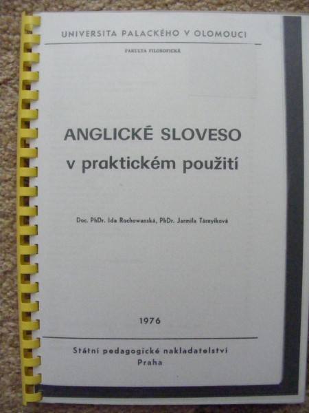 Anglické sloveso v praktickém použití