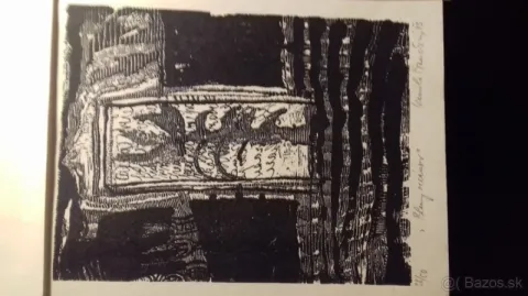 GRAFIKA 4X súčasní slovenskí umelci-Štanclová.Rumanský.Mina — fotka 2