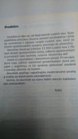 Malý slovník cudzích slov  — fotka 3