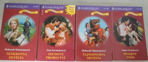 Nezkrotná nevěsta, Osudové proroctví, Tajnosnubná nevěsta,Dvojitý únos