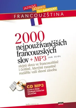 2000 nejpoužívanějších francouzských slov + 3cd