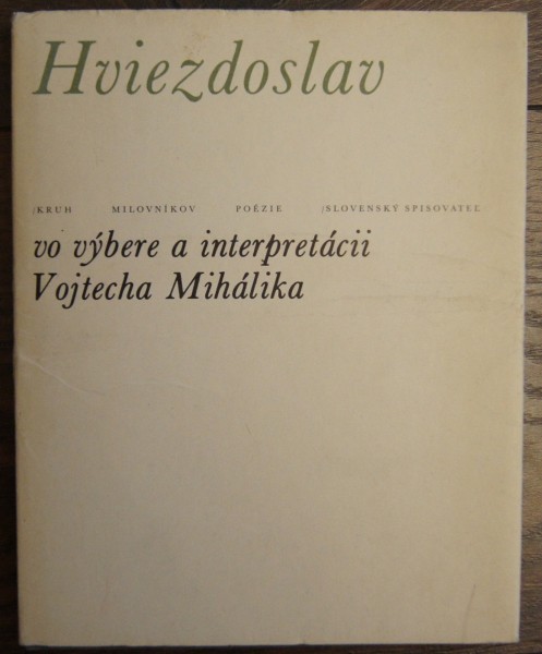 Hviezdoslav vo výbere a interpretácii