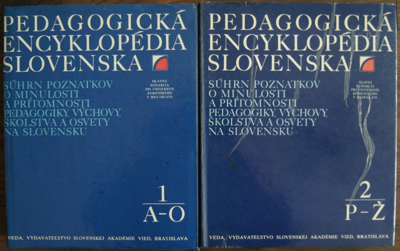 Pedagogická encyklopédia Slovenska 1+2