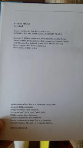Metody socialnopsychologickej praxe — fotka 2