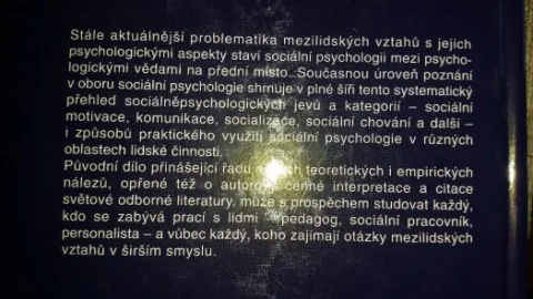 Socialni psychologie — fotka 2