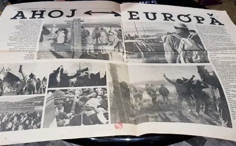 Noviny Verejnosť.Historické prvé císlo. — fotka 3