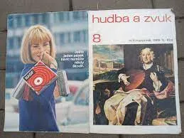 Časopis Hudba a zvuk, kompletny ročník 1969
