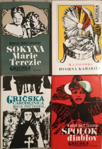Marija Jurič Zagorka: Gričská čarodejnica I-IV