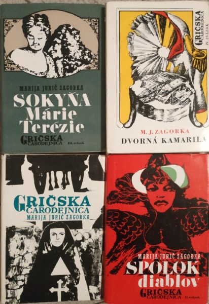 Marija Jurič Zagorka: Gričská čarodejnica I-IV