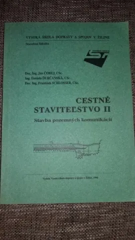 Cestné staviteľstvo II . - Stavba pozemných komunikácií 