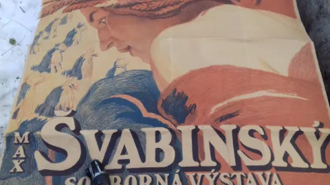 Švabinský Max (1873–1962) | Plakát 170. výstava Mánes — fotka 2