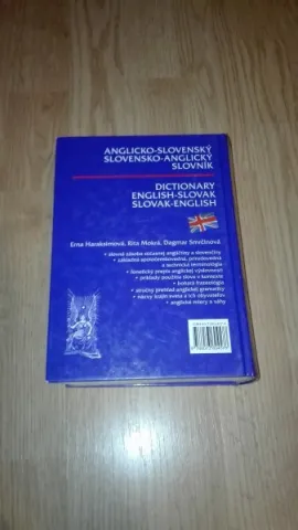 Anglicko-Slovenský/Slovensko-Anglický slovník — fotka 3