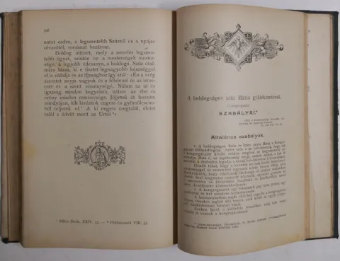 MÁRIA-KONGREGÁCZIÓK TÖRTÉNETE 1898 — fotka 4