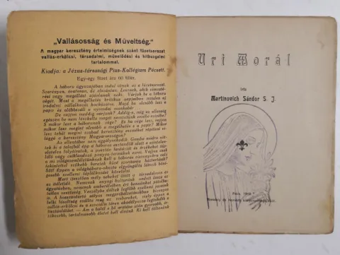 Uri morál - Martinovich Sándor S. J. 1918 — fotka 2