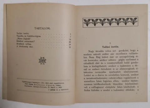 Modern vallásosság - Martinovich Sándor S. J. 1918 — fotka 3