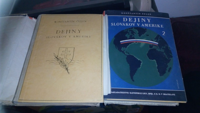 Dejiny Slovákov v Amerike I., II.