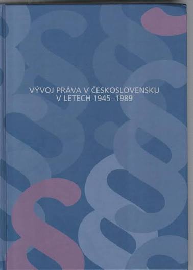 Vývoj práva v československu 1945-89 