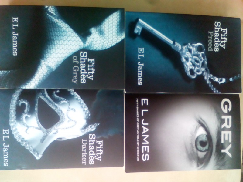 Fifty shades trilogy+Gray