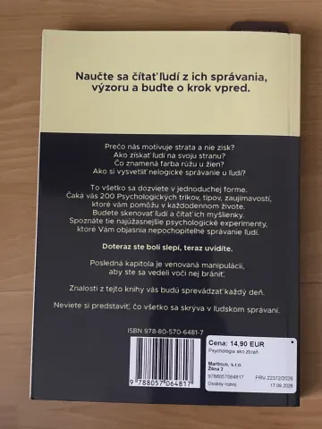 Psychológia ako zbraň — fotka 2