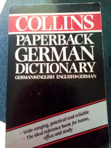 Collins paperback german dictionary