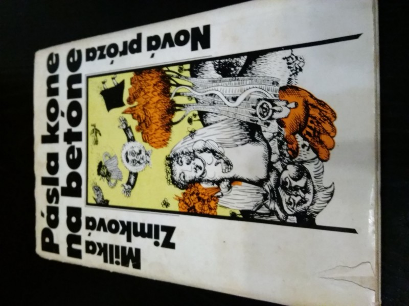 Pásla kone na betóne