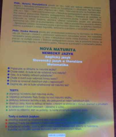 Nová maturita  - Nemecký jazyk — fotka 2